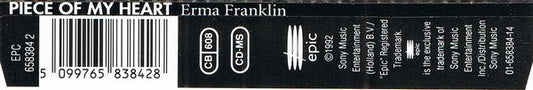 Erma Franklin : Piece Of My Heart (CD, Maxi)