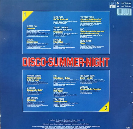 Various : Disco-Summer-Night (LP, Comp)