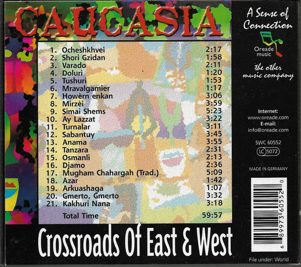 Various : Caucasia - Crossroads Of East & West (CD, Comp, Dig)