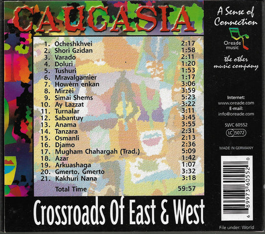 Various : Caucasia - Crossroads Of East & West (CD, Comp, Dig)