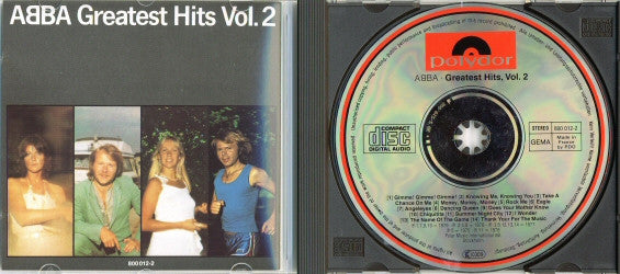 ABBA : Greatest Hits Vol. 2 (CD, Comp, RE)