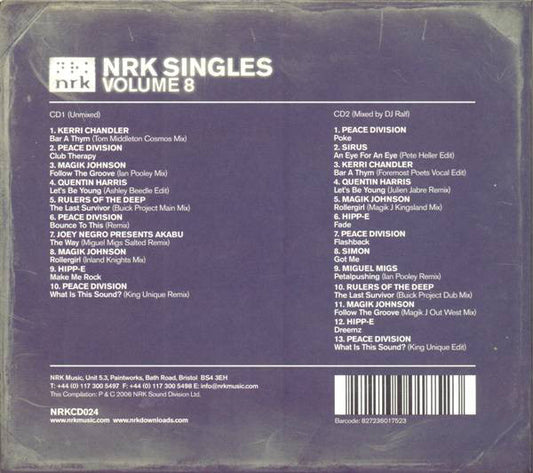 Various / DJ Ralf : NRK Singles (Volume 8) (CD, Comp + CD, Mixed)