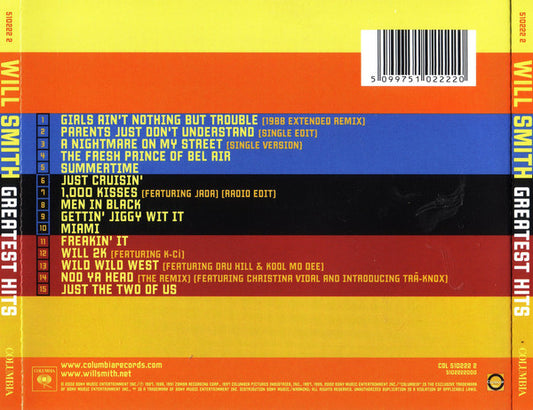 Will Smith : Greatest Hits (CD, Comp)