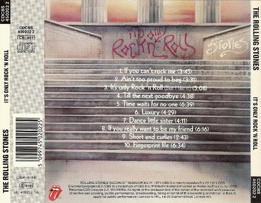 The Rolling Stones : It's Only Rock 'N Roll (CD, Album, RE)