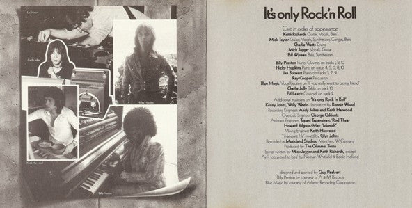 The Rolling Stones : It's Only Rock 'N Roll (CD, Album, RE)