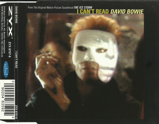 David Bowie : I Can't Read (From The Original Motion Picture Soundtrack The Ice Storm) (CD, Maxi)