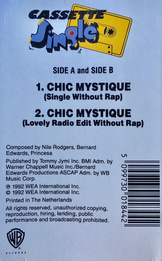 Chic : Chic Mystique (Cass, Single)