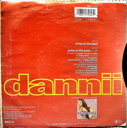 Dannii Minogue : Jump To The Beat (7", Single)