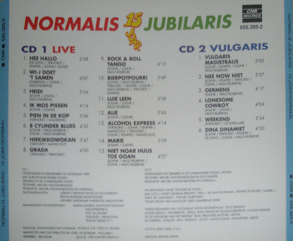 Normaal : Normalis Jubilaris (15 Joar) (2xCD, Album)