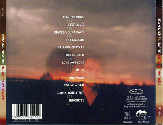 Jean-Michel Jarre : Metamorphoses (CD, Album)
