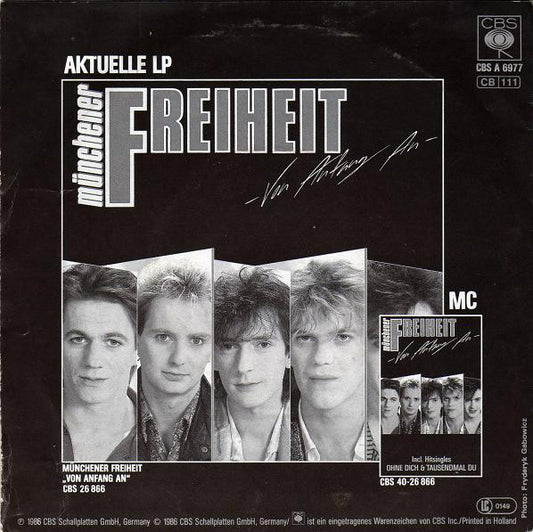 Münchener Freiheit : Tausendmal Du (7", Single)