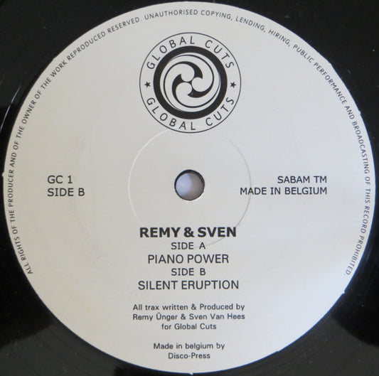 Remy & Sven : Piano Power (12", RP)