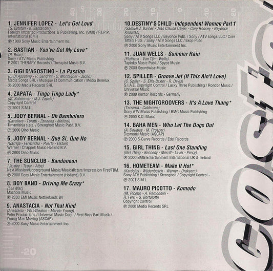 Various : Costa! - Latin & Danceparty (CD, Comp)