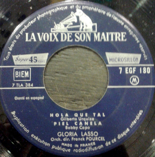 Gloria Lasso : 3 - Hola Que Tal (7", EP)