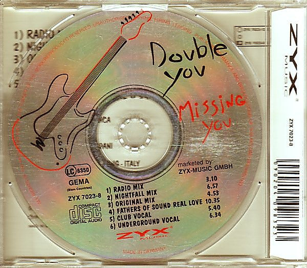 Double You : Missing You (CD, Maxi)
