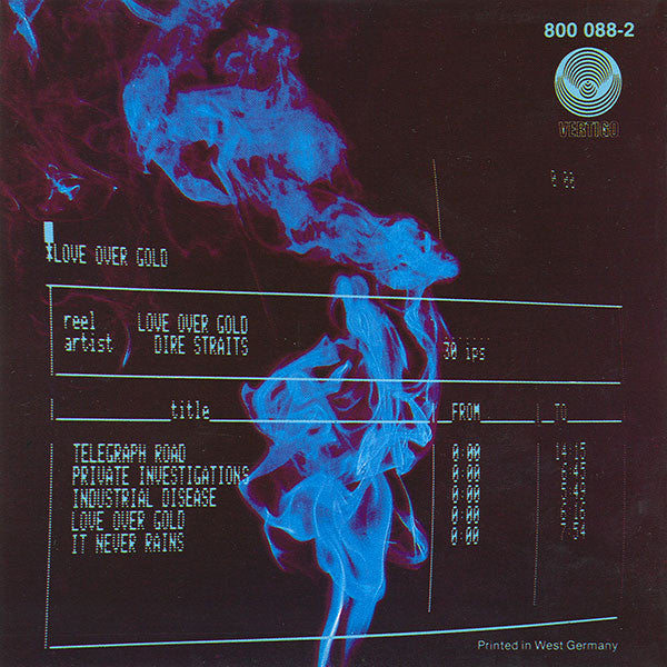 Dire Straits : Love Over Gold (CD, Album, RE, Red)