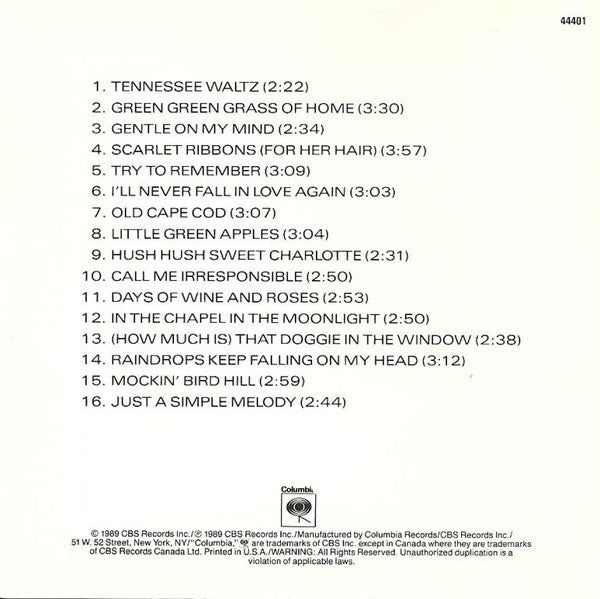 Patti Page : 16 Most Requested Songs (CD, Comp, RE, RM)