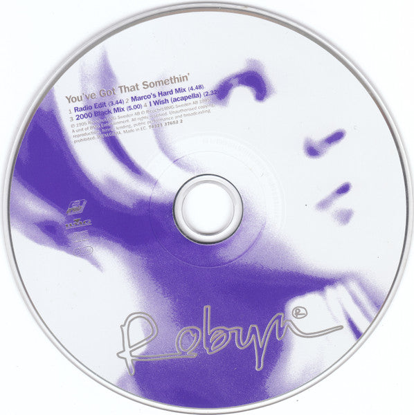 Robyn : You've Got That Somethin' (CD, Maxi)