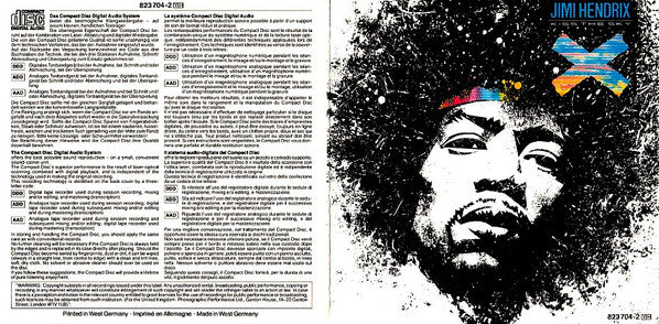 Jimi Hendrix : Kiss The Sky (CD, Comp)