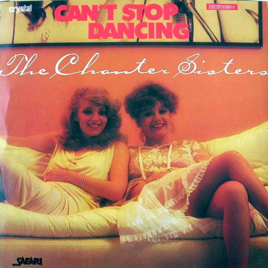Chanter Sisters : Can't Stop Dancing (12", Blu)