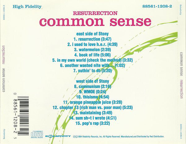 Common : Resurrection (CD, Album)