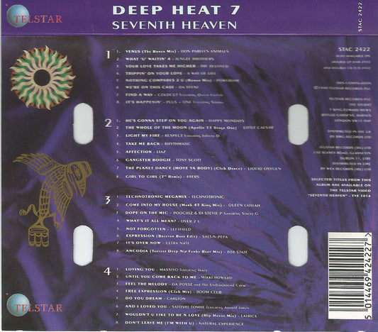 Various : Deep Heat 7 - Seventh Heaven (2xCass, Comp)