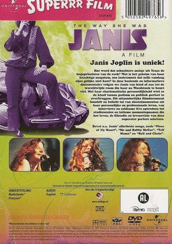 Janis Joplin : Janis A Film : The Way She Was (DVD-V, PAL)