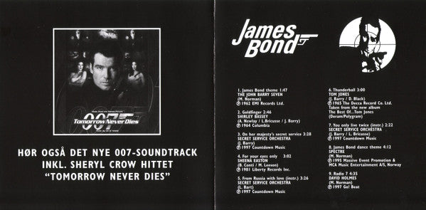 Various : James Bond Hits (CD)