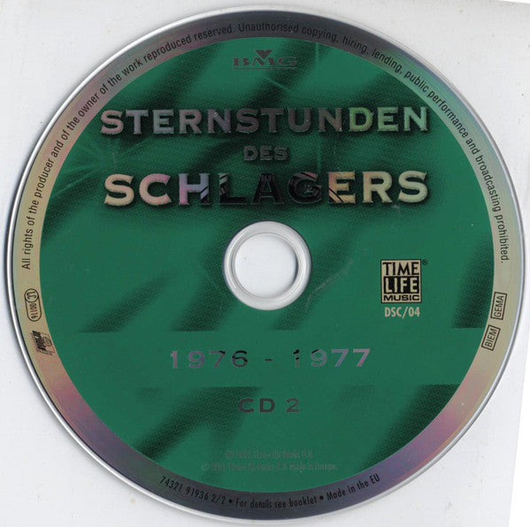 Various : Sternstunden Des Schlagers 1976 - 1977 (2xCD, Comp)