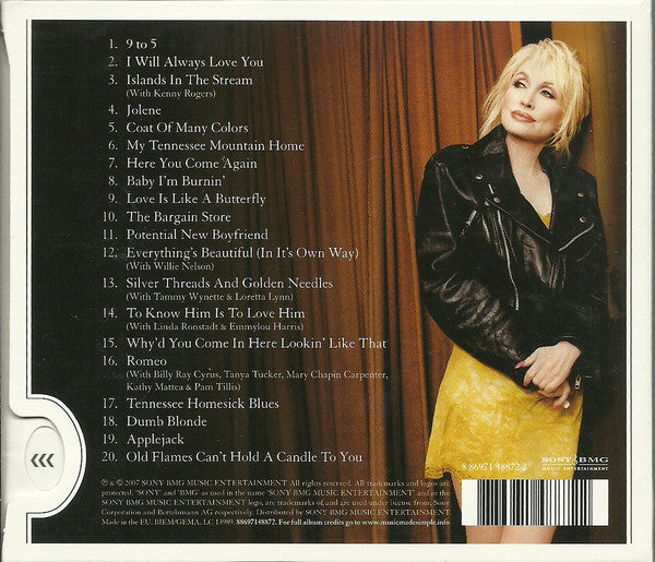 Dolly Parton : The Very Best Of Dolly Parton (CD, Comp, Dis)