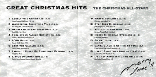 Various : Great Christmas Hits (CD, Comp)
