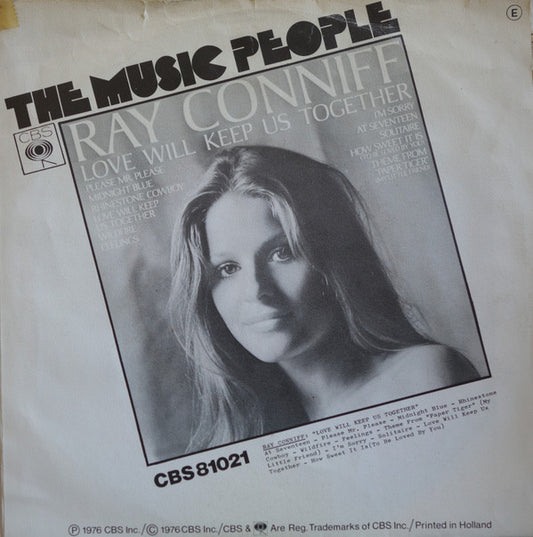Ray Conniff : At Seventeen (7", Single)