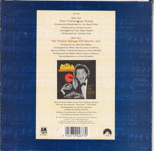 Natalie Cole : The Christmas Song ~ Chestnuts Roasting On An Open Fire (7", Single)