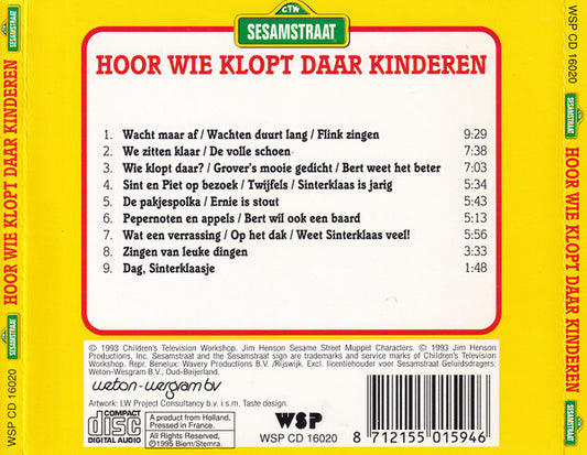 Bert & Ernie : Hoor Wie Klopt Daar Kinderen (CD, Album)