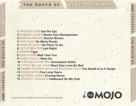 Various : The Roots Of Fleetwood Mac (Mojo Presents 15 Classic Tracks That Inspired The Mac) (CD, Comp)
