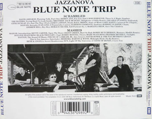 Various : Blue Note Trip - Jazzanova - Scrambled / Mashed (2xCD, Comp, Mixed)