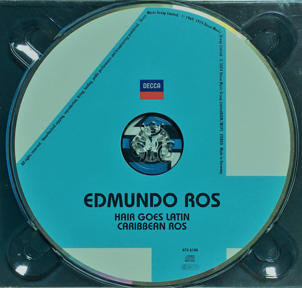 Edmundo Ros & His Orchestra : Hair Goes Latin / Caribbean Ros (CD, Comp)
