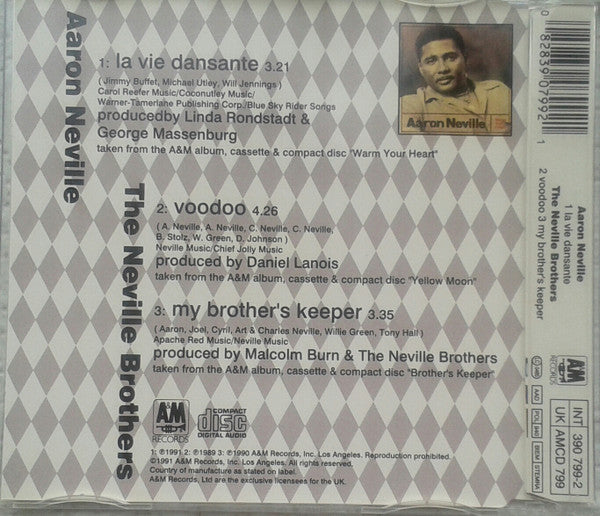 Aaron Neville : La Vie Dansante (CD, Single)