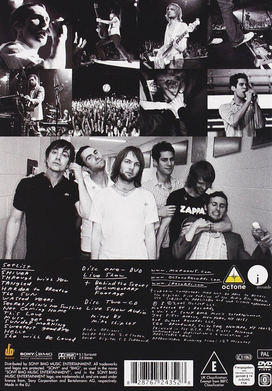 Maroon 5 : Live - Friday The 13th (DVD-V, PAL + CD)
