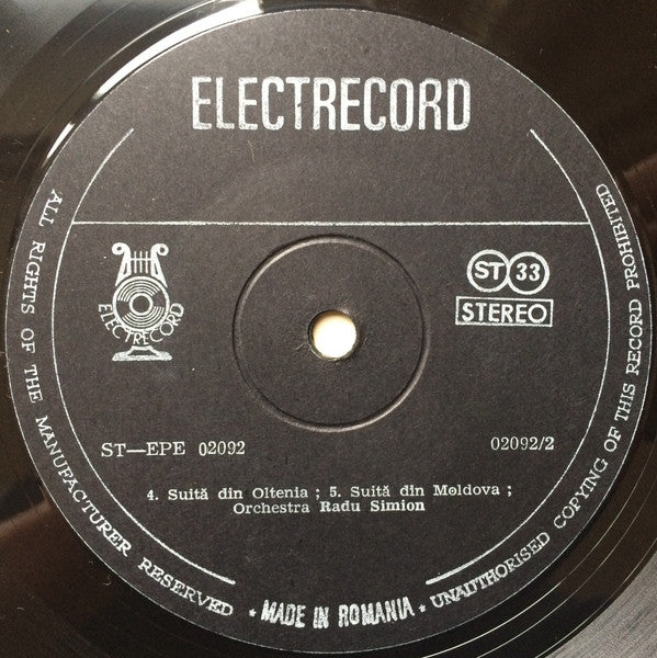 Orchestra Radu Simion : Orchestra Radu Simion (LP, Album)