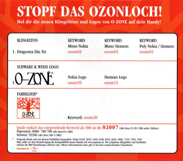 O-Zone (3) : Dragostea Din Tei (CD, Maxi)