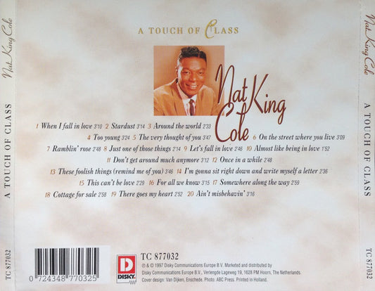 Nat King Cole : A Touch Of Class (CD, Comp)