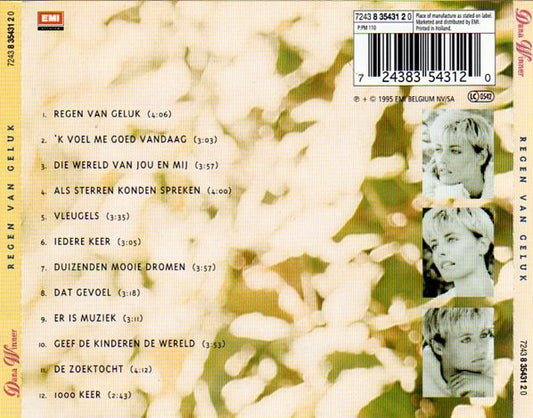 Dana Winner : Regen Van Geluk (CD, Album)
