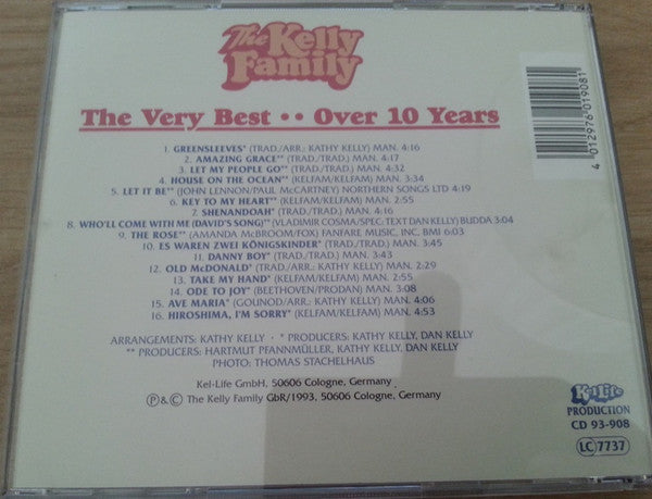 The Kelly Family : The Very Best Over 10 Years (CD, Comp)