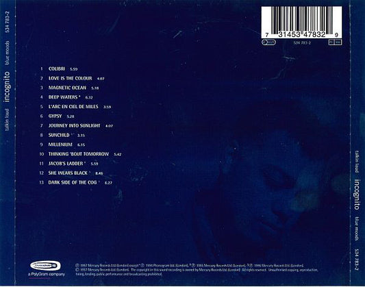 Incognito : Blue Moods (CD, Comp)