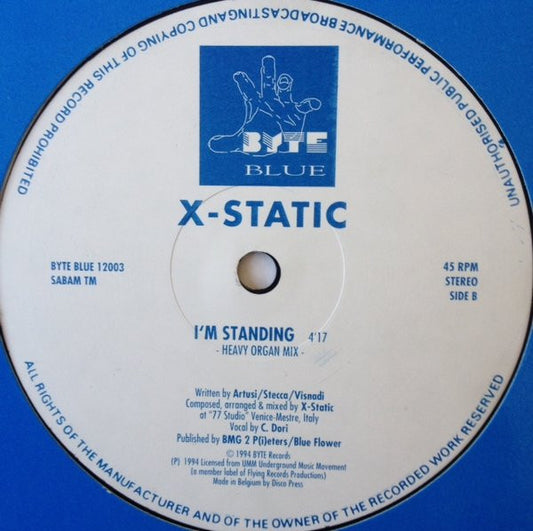 X-Static : I'm Standing (12")