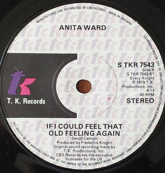 Anita Ward : Ring My Bell (7", Single)