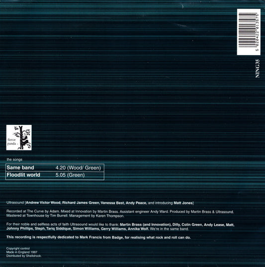Ultrasound (5) : Same Band (7", Single)