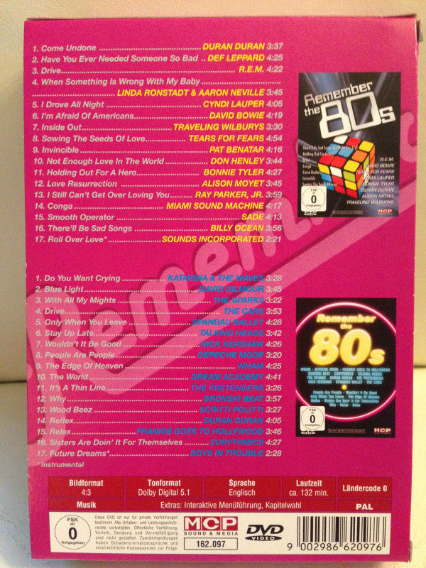 Various : Remember The 80s (2xDVD-V, Comp, PAL, Dol)