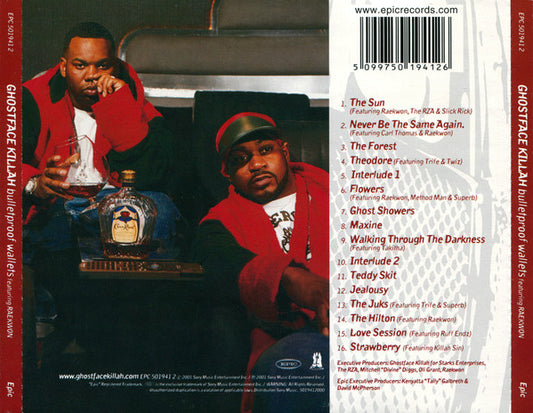 Ghostface Killah : Bulletproof Wallets (CD, Album)